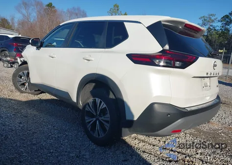 2022 Nissan Rogue Sv Fwd из США, поврежденный, VIN 5N1BT3BAXNC723119